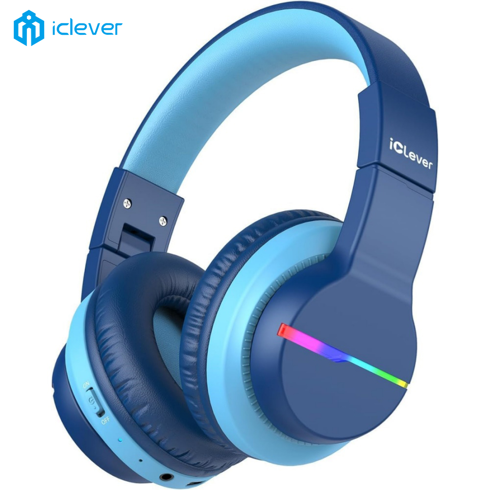 Wired Earphone Lightning - iClever BTH12 Bluetooth-Kopfhörer für Kinder, 85