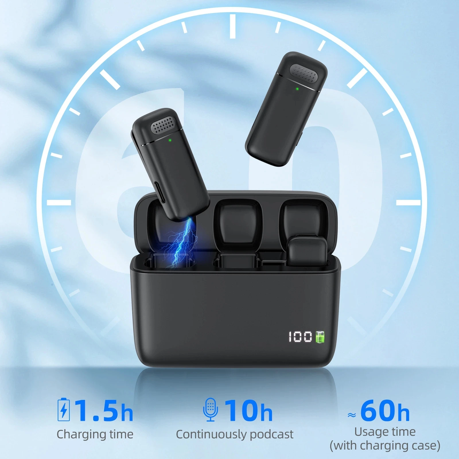 2in1 K30 Wireless Lavalier-mik – Android Tablet Gaming Accessories Bewertung und Preis