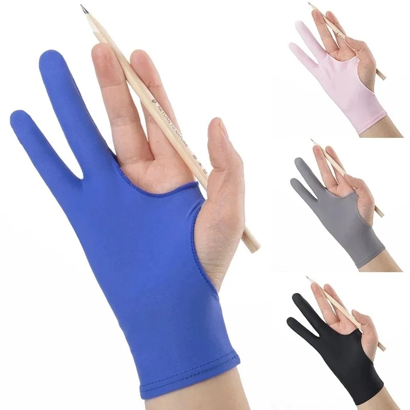 1/4 Stück Anti-Fouling-Zwei-Fi – Drawing Glove Artist Bewertung und Preis