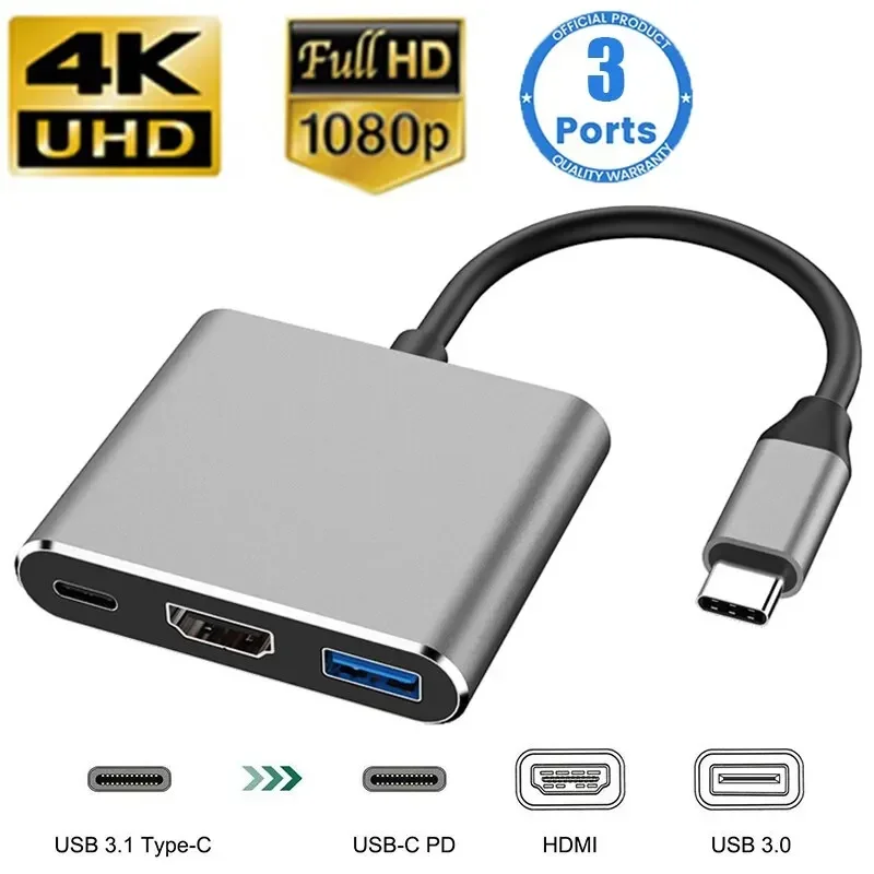 3-in-1-Multiport-Adapter vom T – Usb Hub Type C Bewertung und Preis