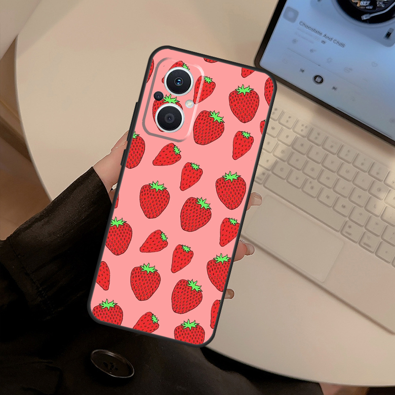 Erdbeerrote Hülle für OPPO Fin – Oppo Reno 12 Bewertung und Preis